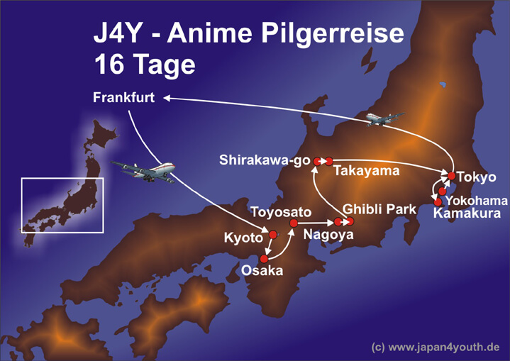 Japan4Youth – Anime Pilgerreise 16 Tage