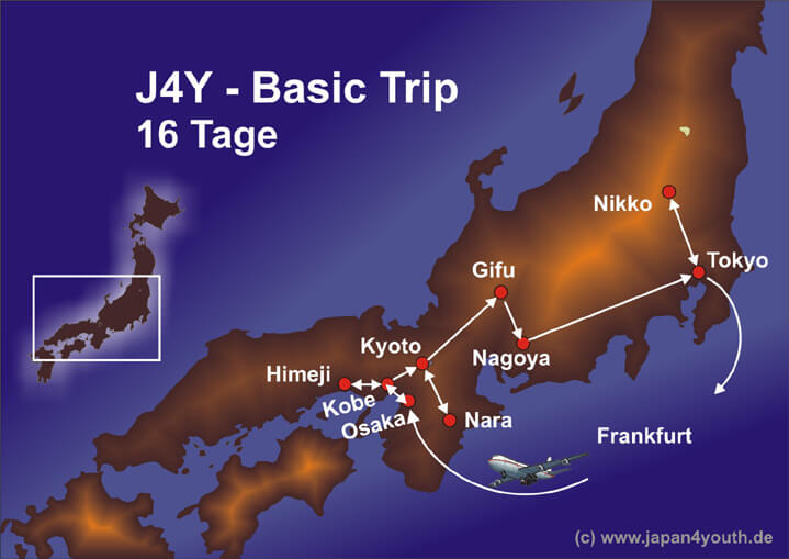 Japan basic trip 16 tage